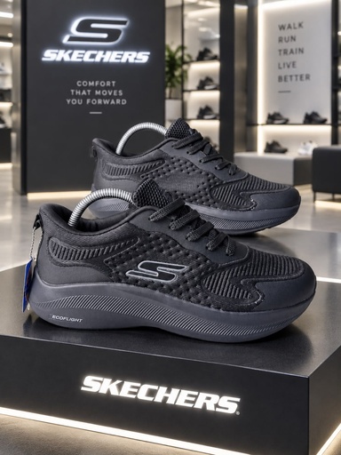 Skechers Go Run Negro Todo